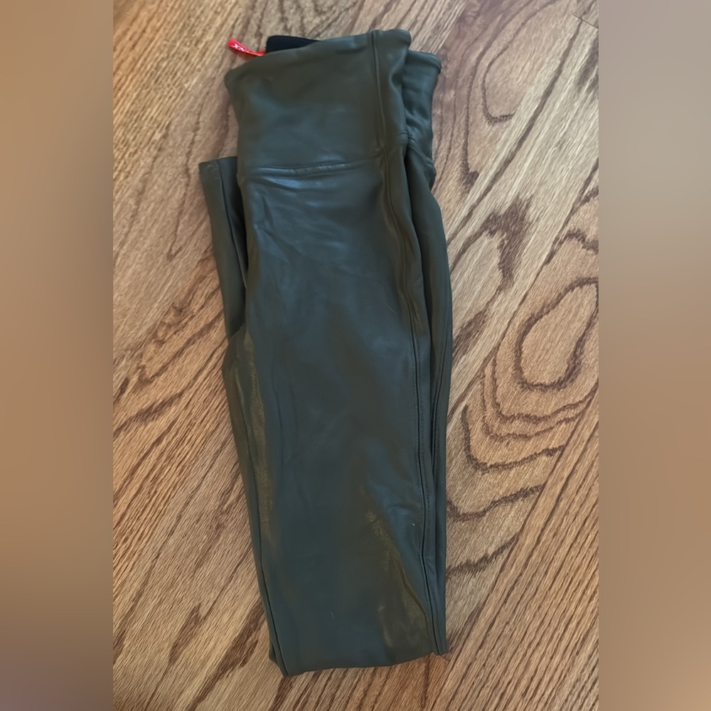 SPANX Olive Green Leggings